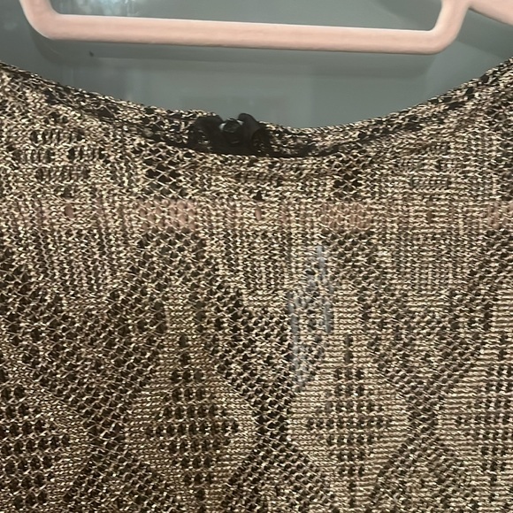 Beautiful Vintage Gold Sheer Dress - Picture 2 of 15